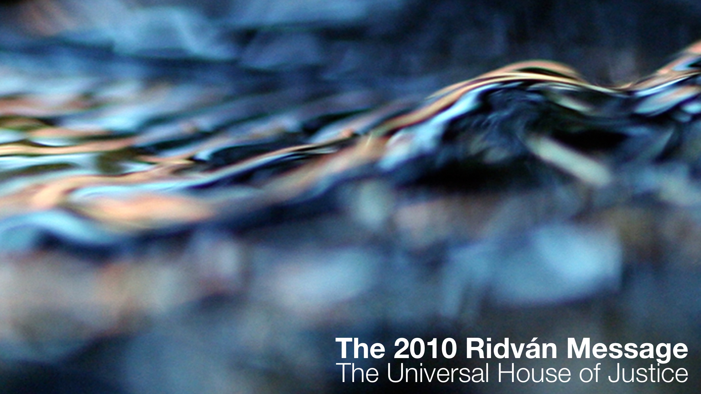 The 2010 Ridvan Message Audio Book